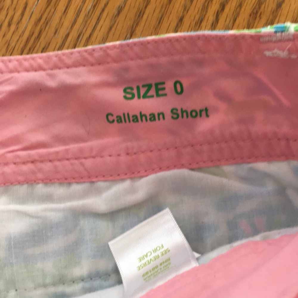 Lilly Pultizer Callahan Shorts - Size 0 - Picture 5 of 5